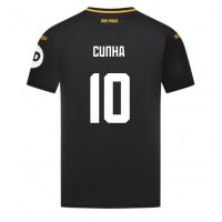 Echipament fotbal Wolves Matheus Cunha #10 Tricou Deplasare 2024-25 maneca scurta